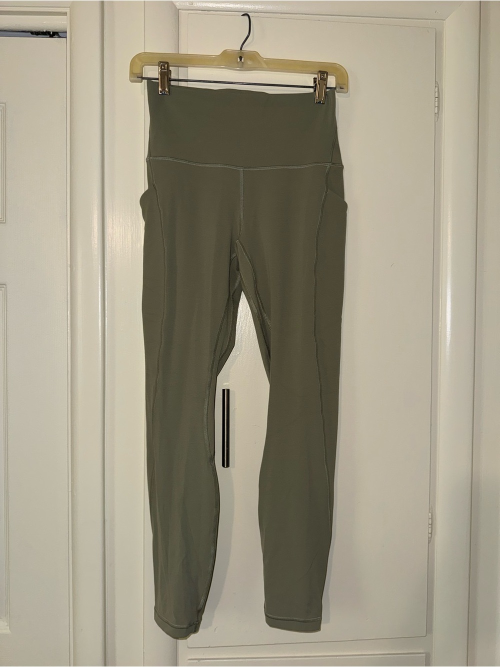 lululemon athletica Olive Green High-Rise Leggings